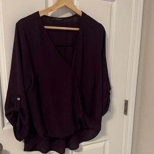 West Kei Deep Purple Women's Blouse